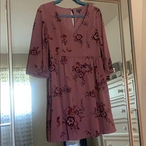 Anthropologie floral dress